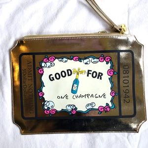 Betsey Johnson kitsch Clutch